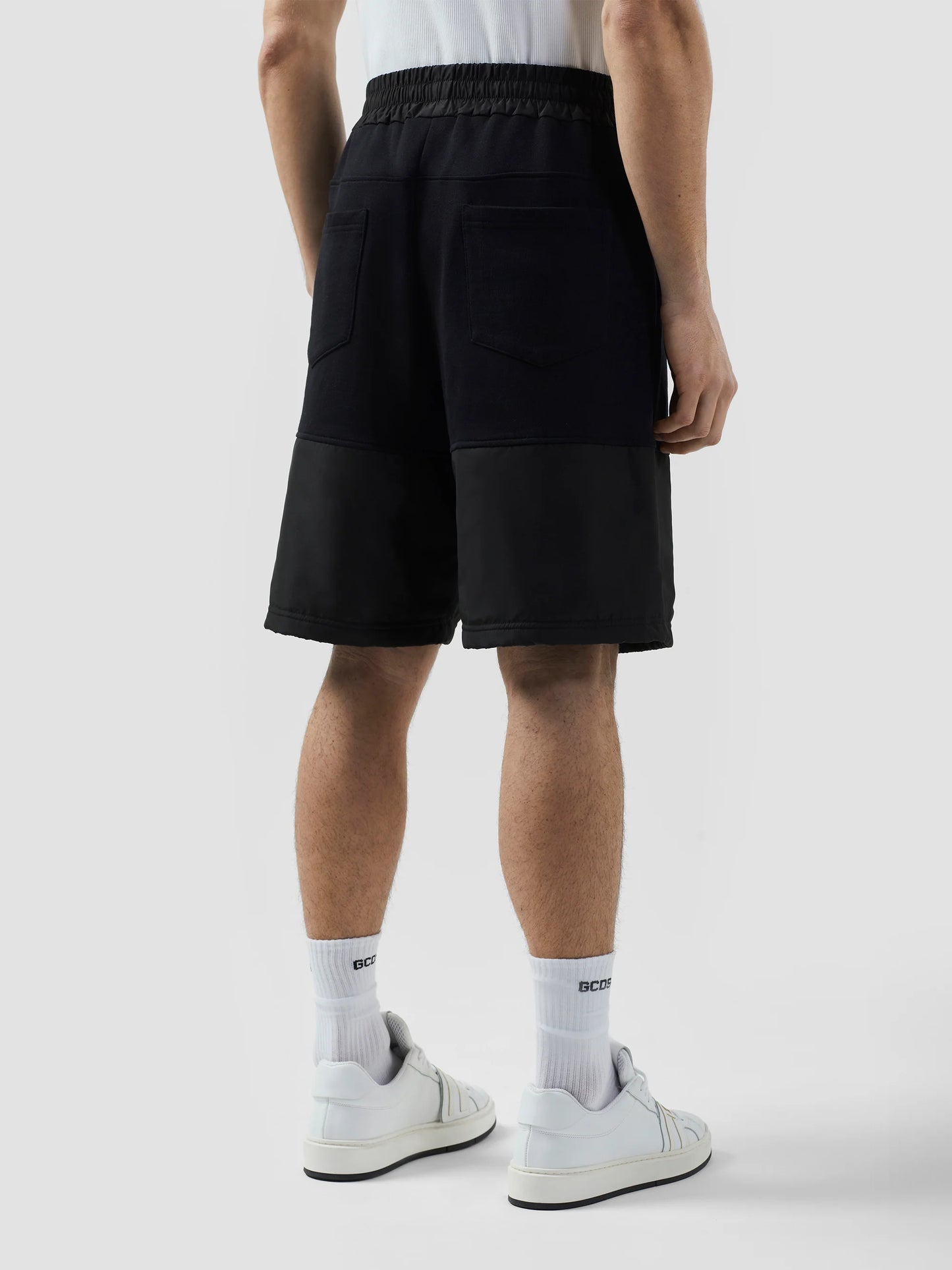 Sweatshort Nylon Brand Logo GCDS