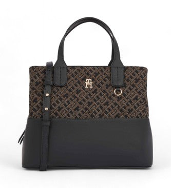 Jacquard Med Satchel Bag Tommy Hilfiger