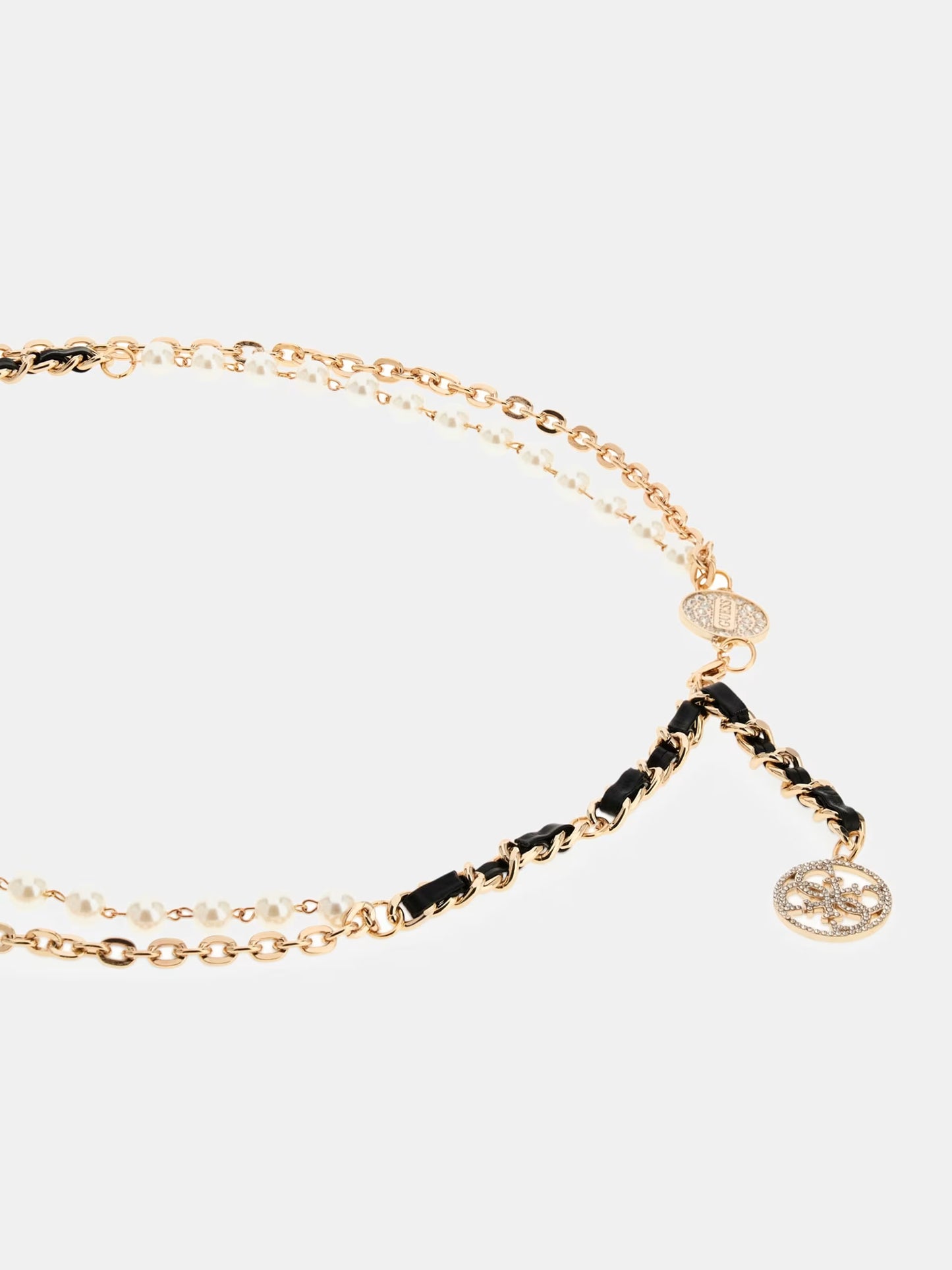Chain And Pearl Belt Guess
