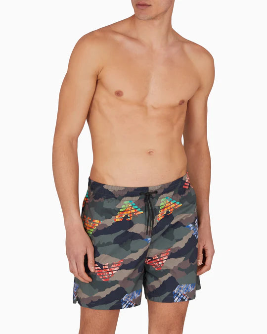 Boxer Beachwear Emporio Armani