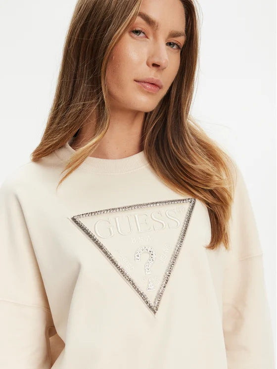 Rachele Triangle Sweatshirt Guess