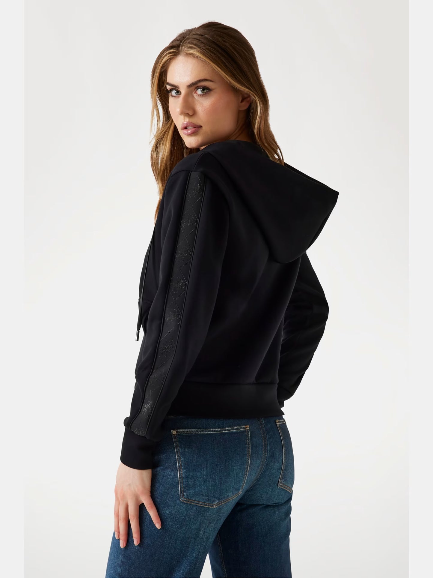New Hodded Scuba Sweatshirt Guess