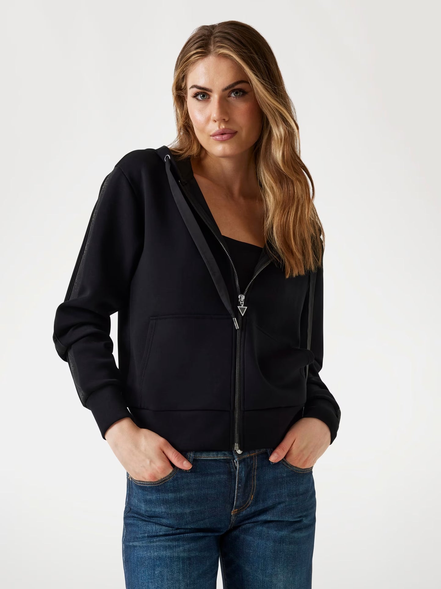 New Hodded Scuba Sweatshirt Guess