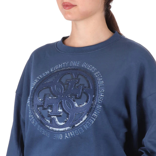 Logo Hotfix Sweatshirt Guess