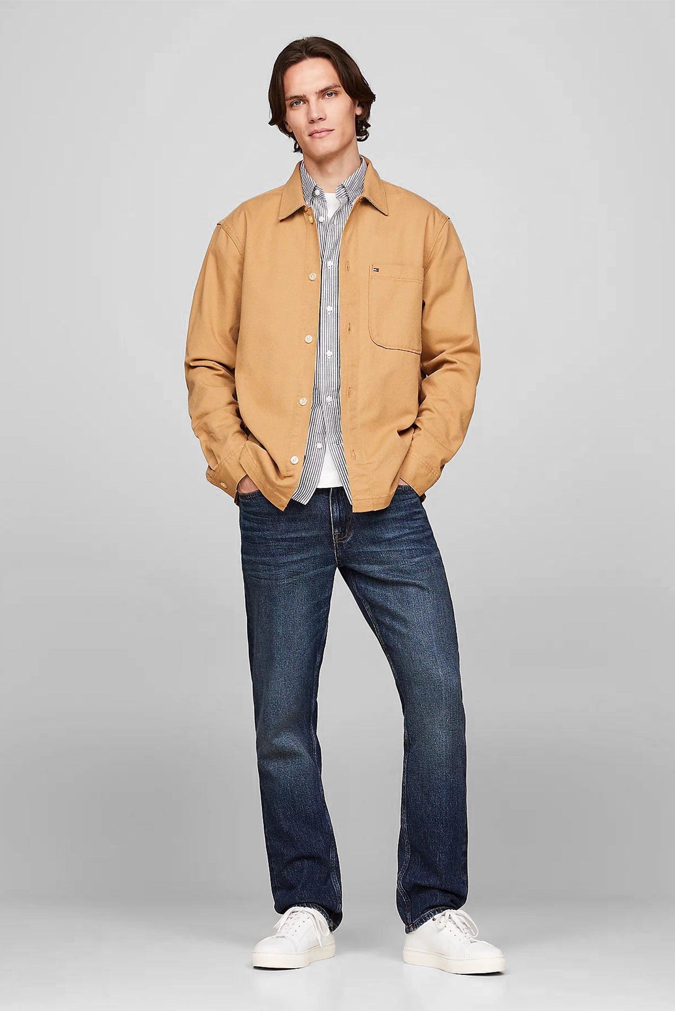 Twill Shirt Jacket Tommy Hilfiger