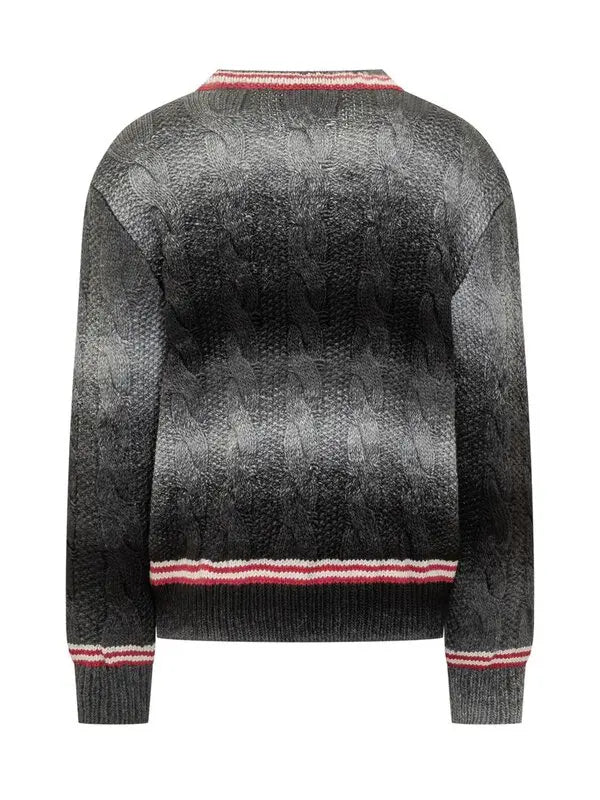 Kittho Patch Braids Degrade Sweater GCDS