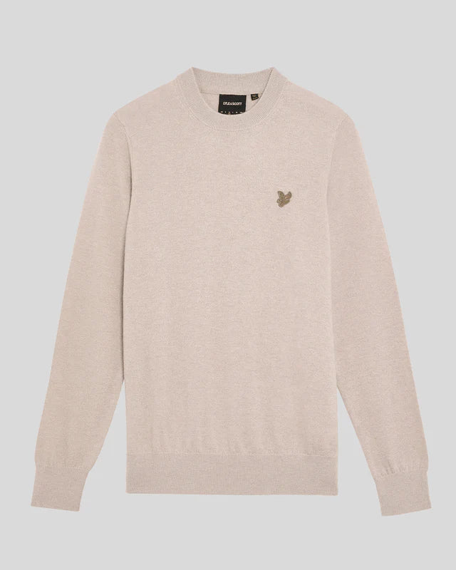 Crew Neck Tonal Eagle Lyle e Scott
