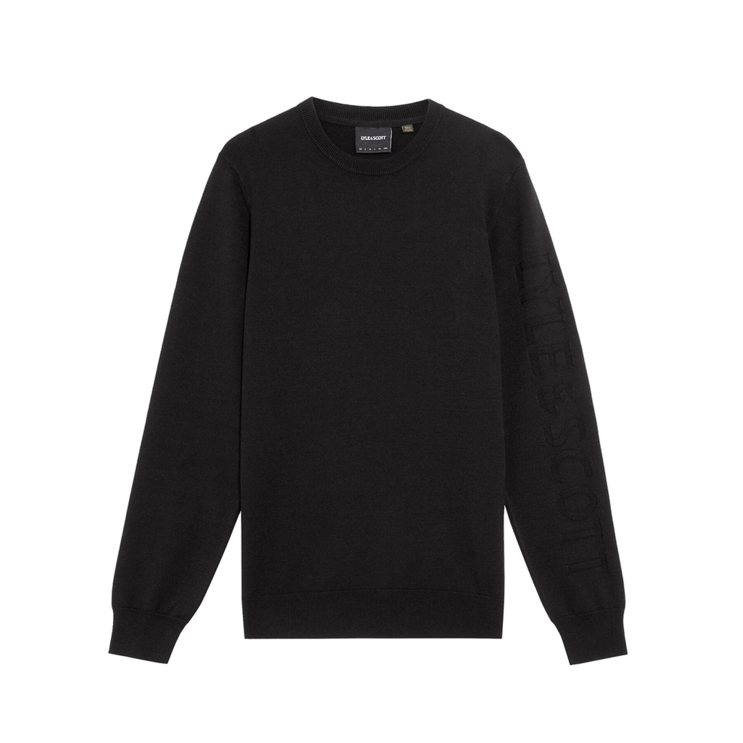 Mesh Logo Crew Neck Jumper Lyle e Scott