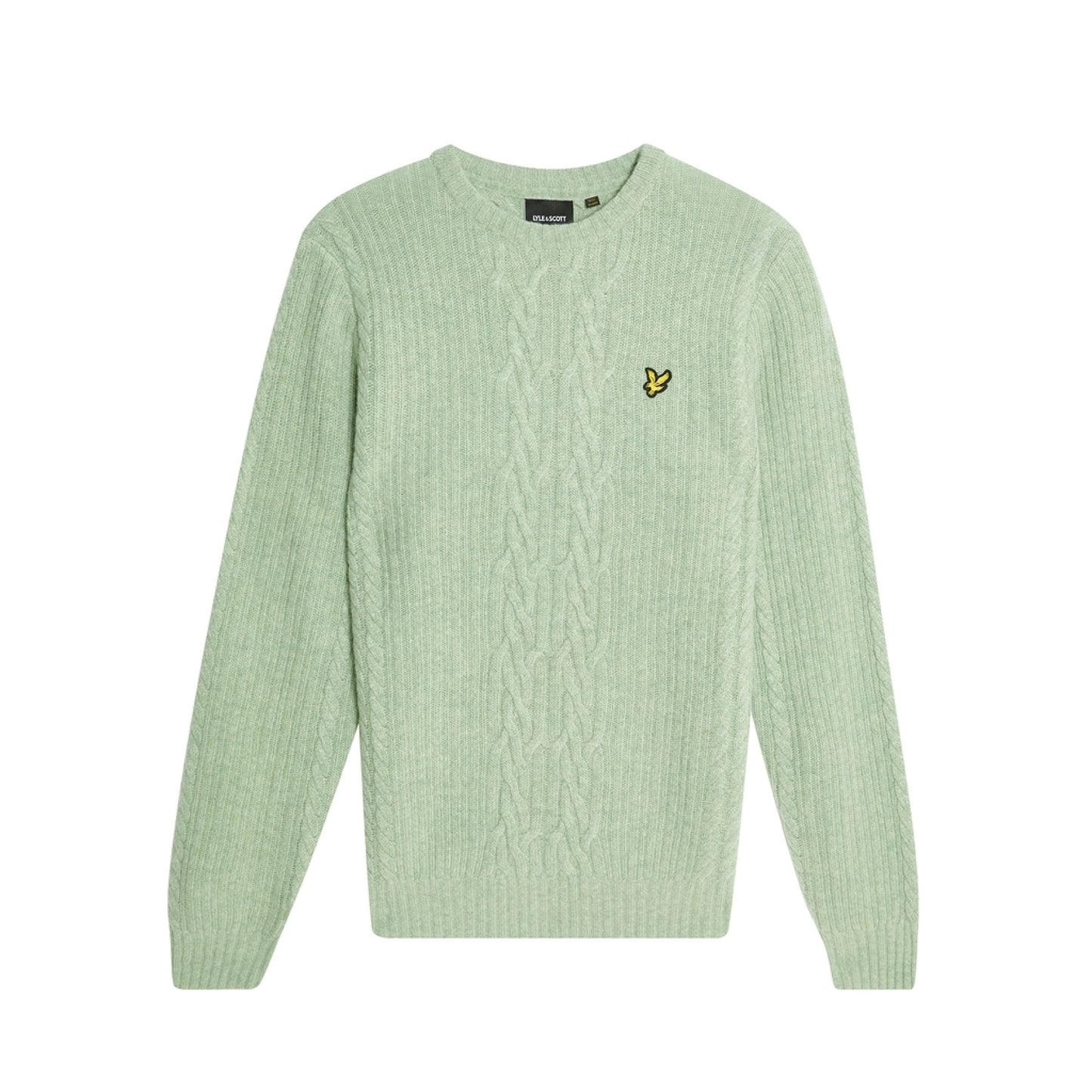 Ribbed Cable Knit Jumper