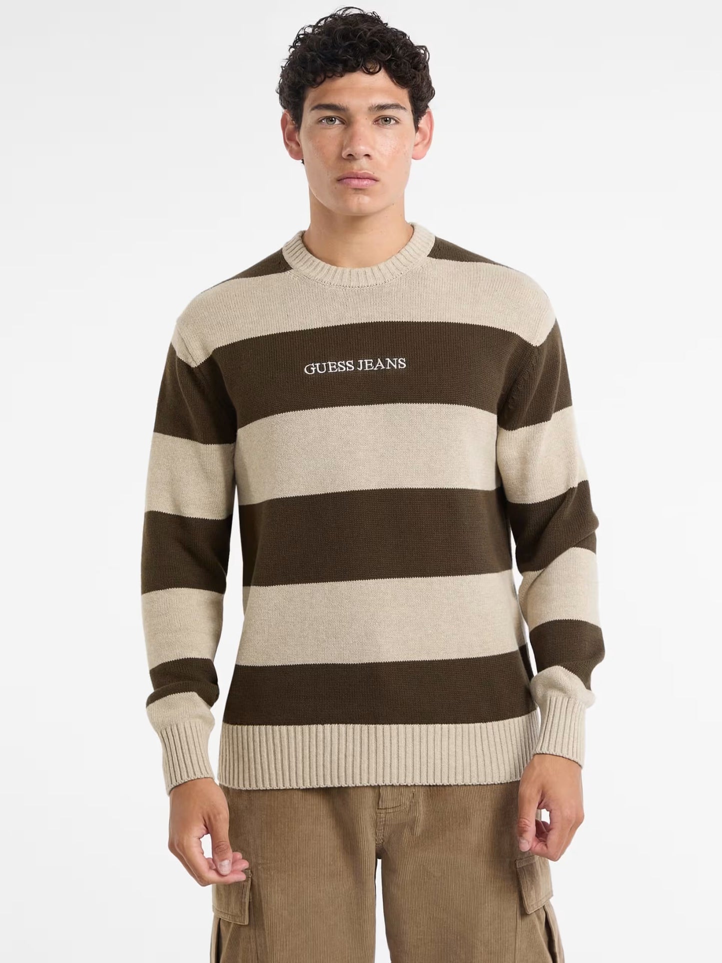 Striped Swtr Guess Jeans