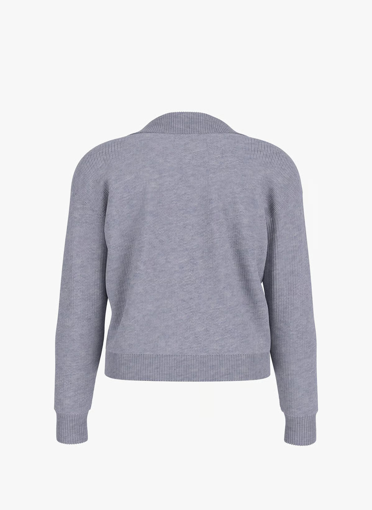 Zipped Collar Cardi Guess Jeans
