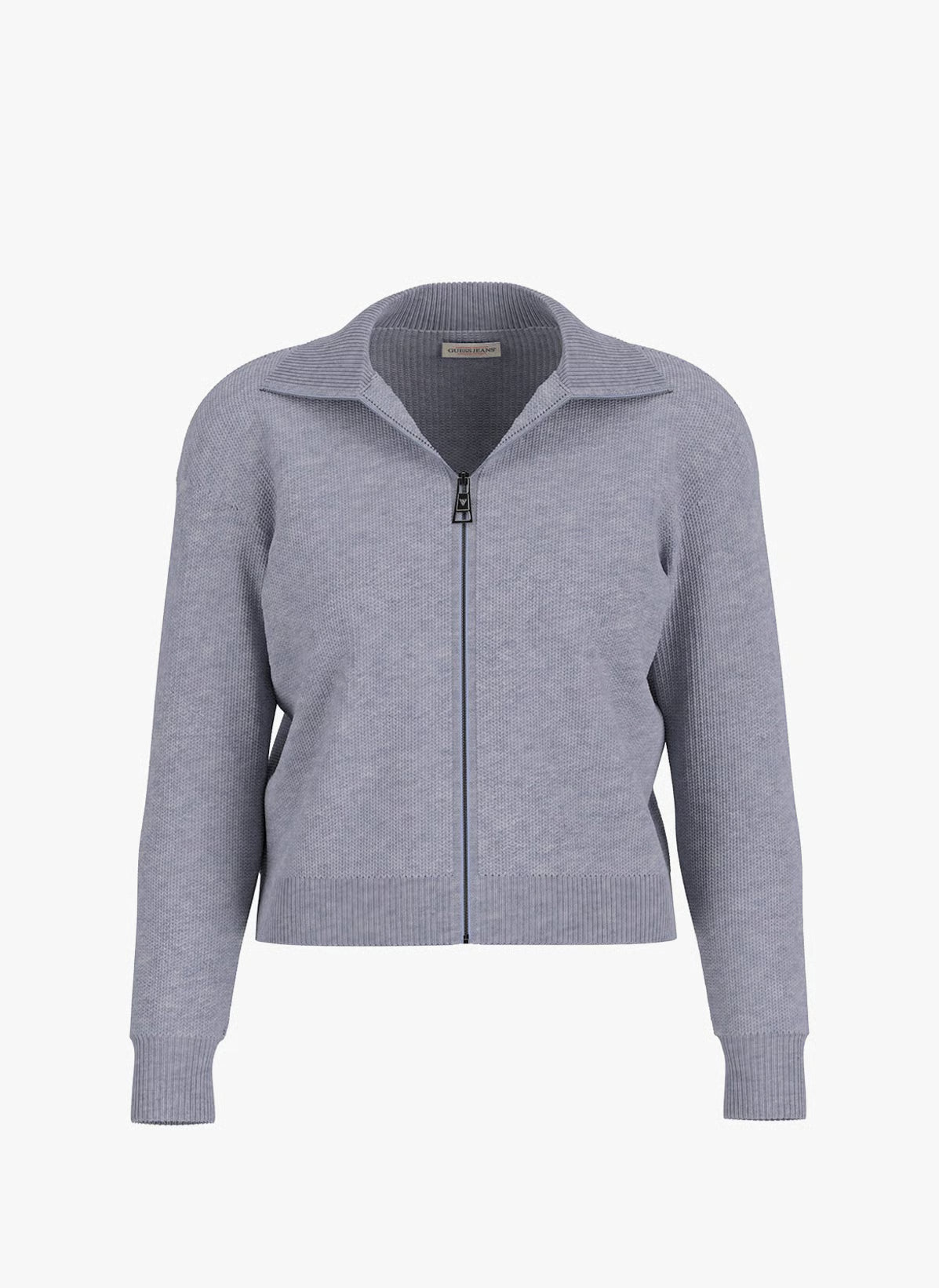 Zipped Collar Cardi Guess Jeans