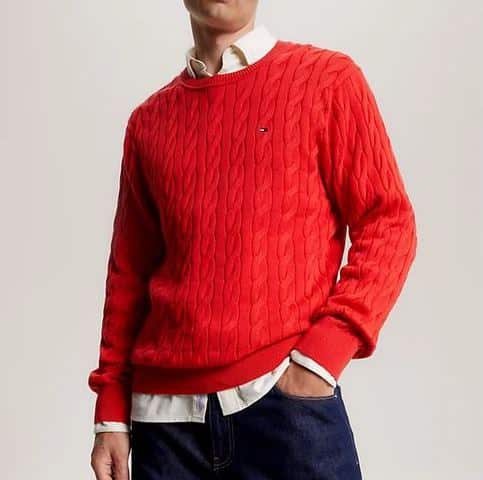 Cable Crew neck Tommy Hilfiger
