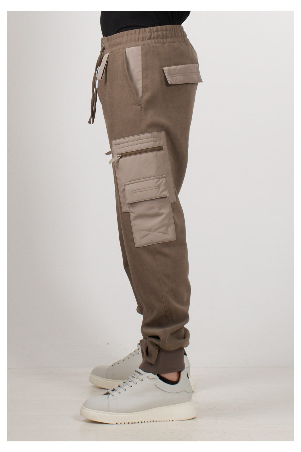 Valvet Nylon Cargo Trousers GCDS