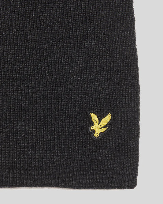 Lambswool Ribbed Scarf Lyle e Scott
