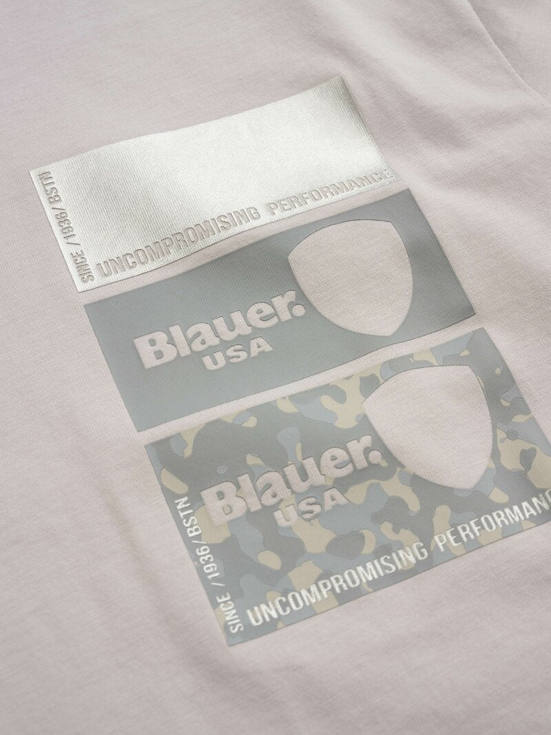 T-Shirt Palmer Blauer