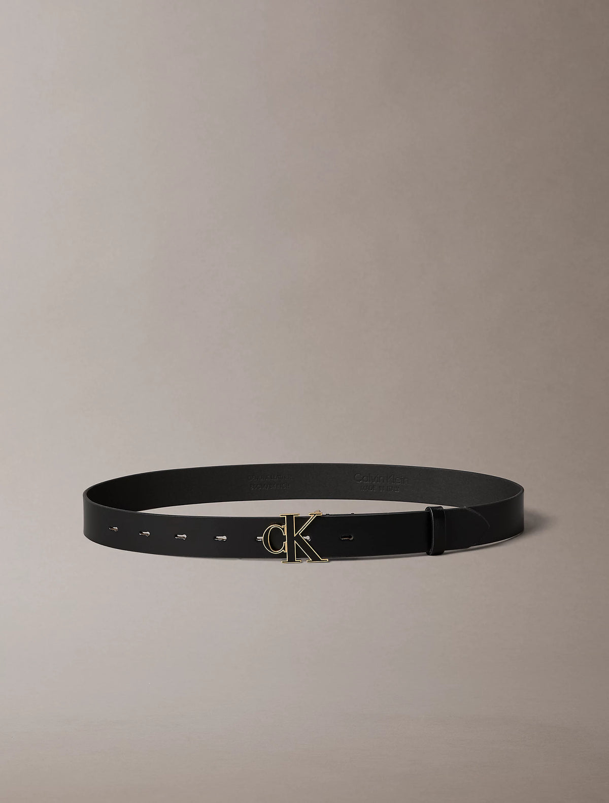 Belt Round Buckle Calvin Klein