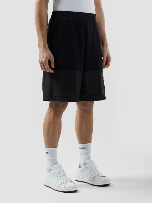 Sweatshort Nylon Brand Logo GCDS