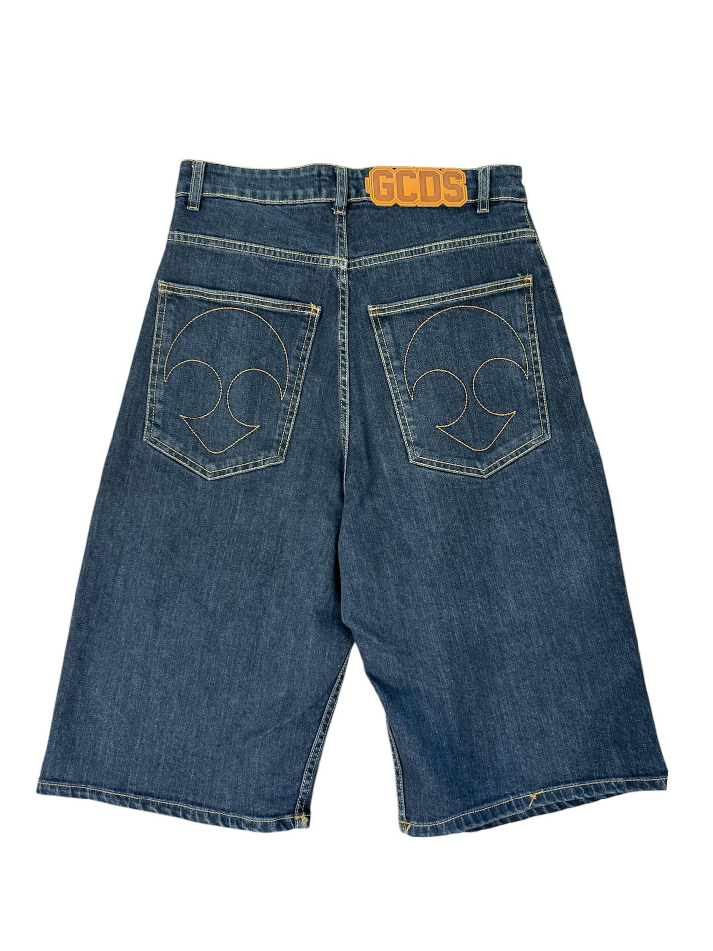 Wide Shorts Denim GCDS