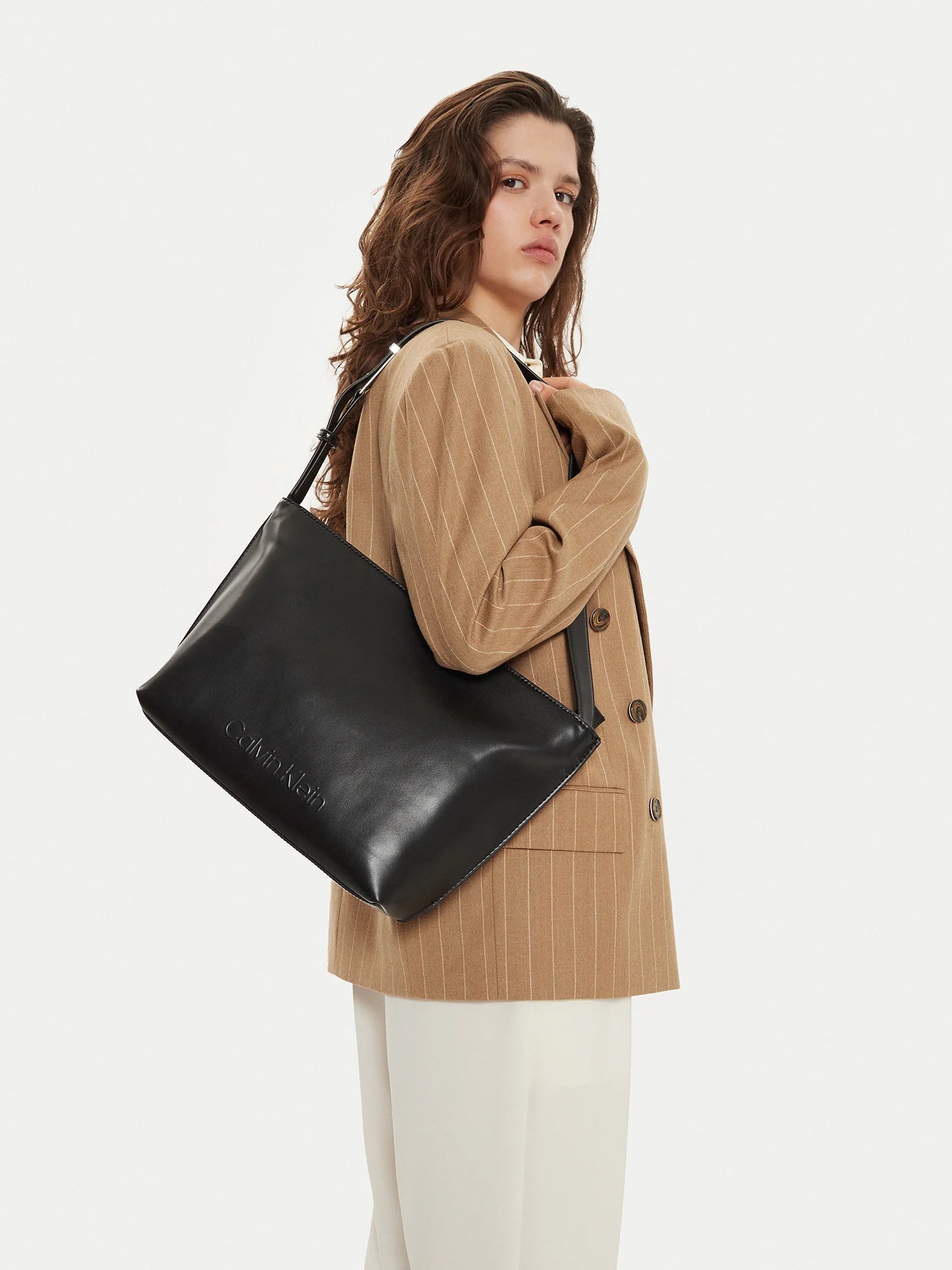 Embossed Logo Tote Bag CK