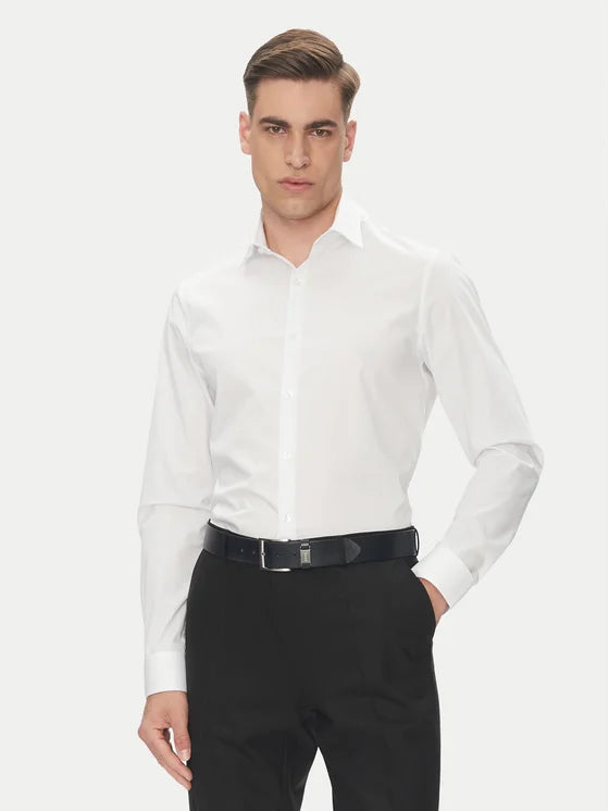 Camicia Poplin Slim Calvin Klein