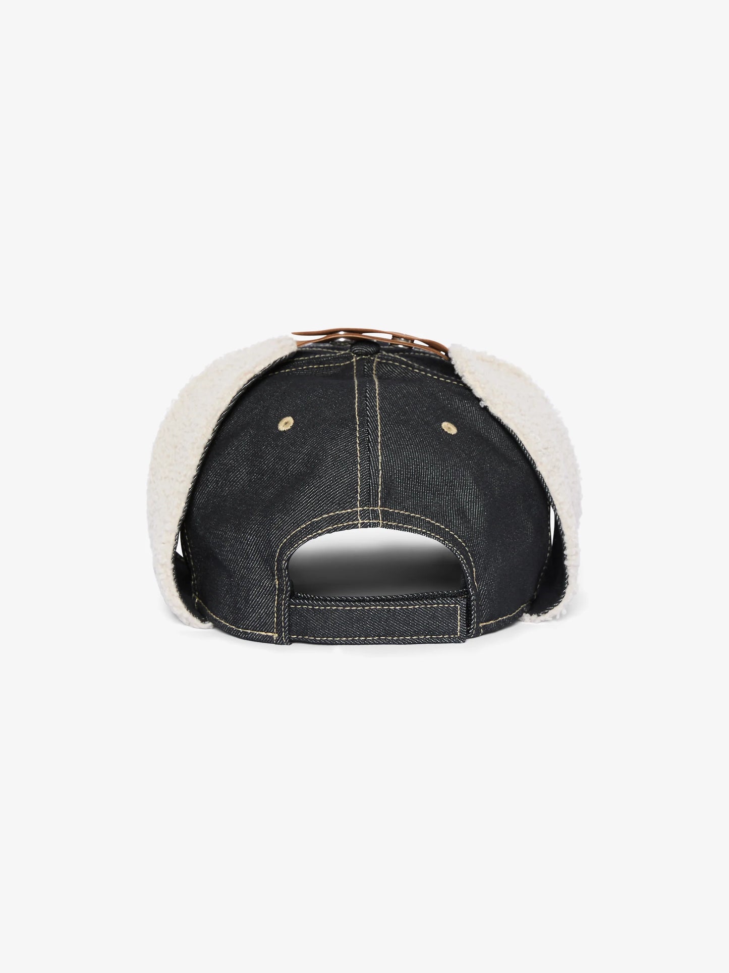 Earflap Denim Baseball Hat