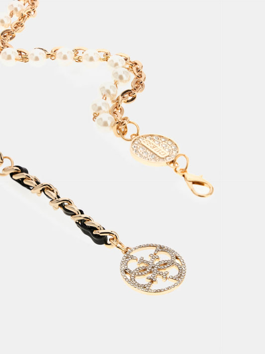 Chain And Pearl Belt Guess