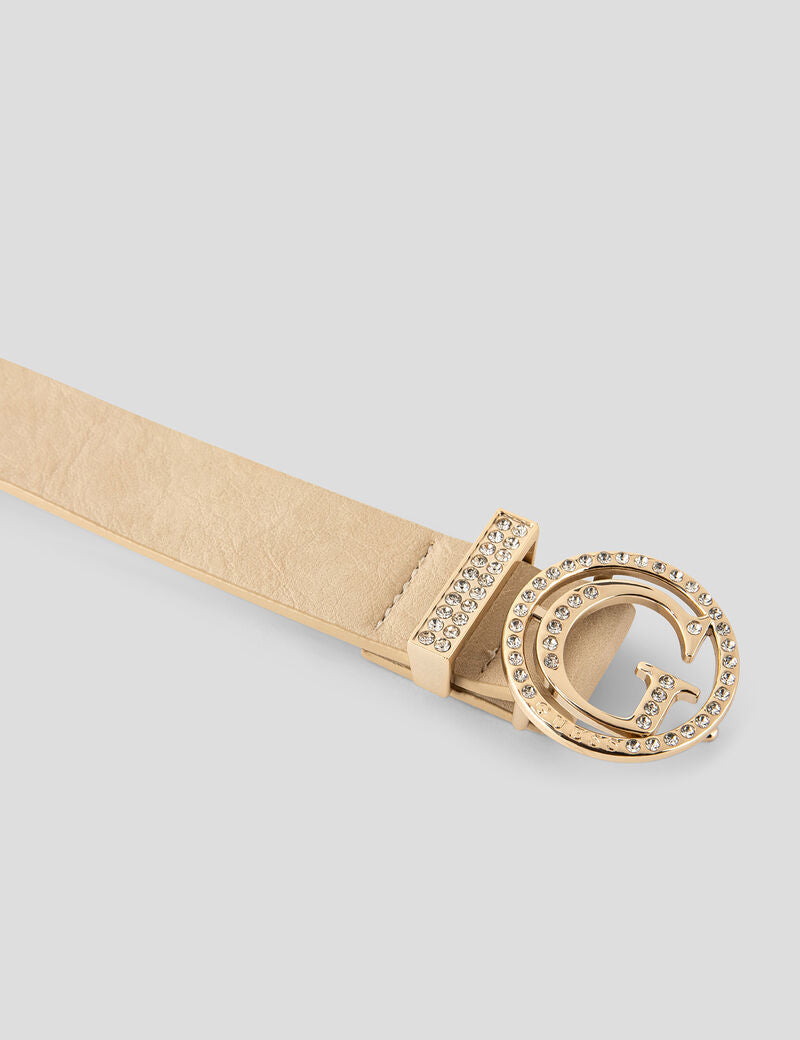Strass Buckle Belt