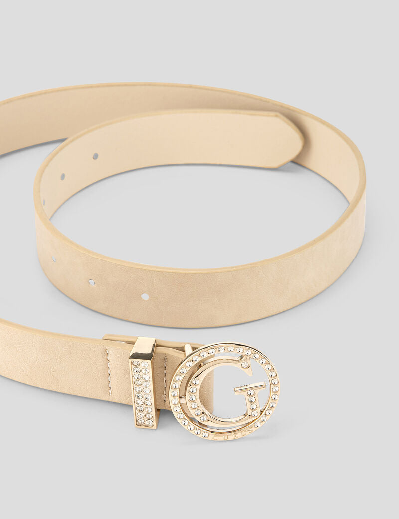 Strass Buckle Belt