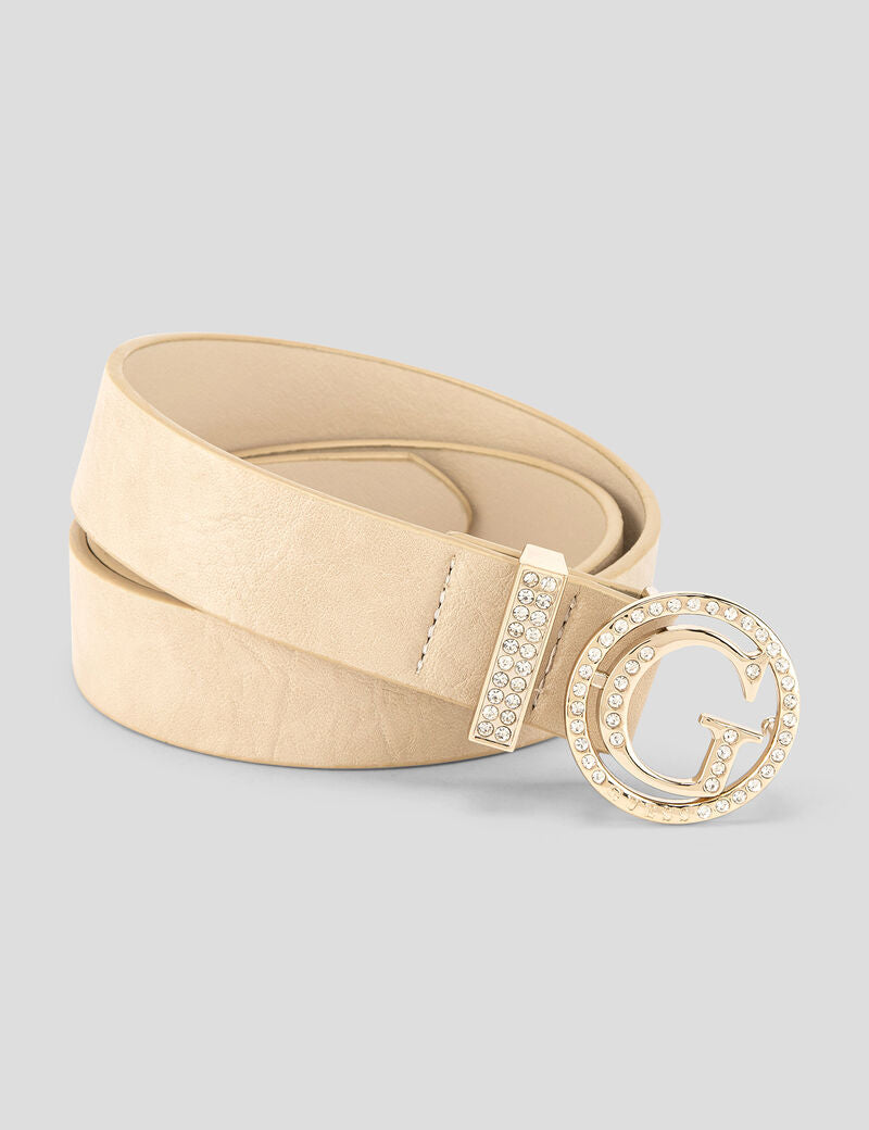 Strass Buckle Belt