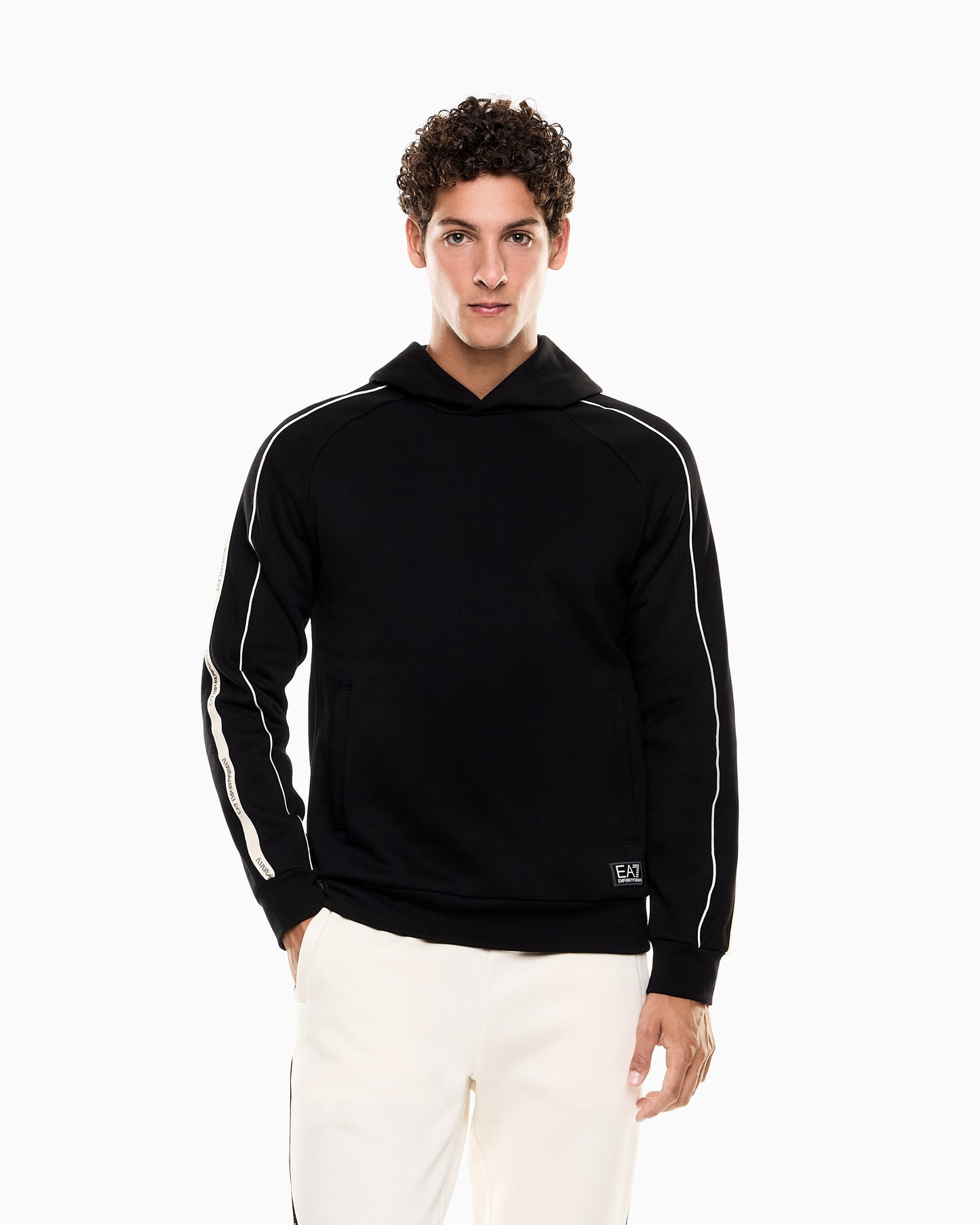 Train Logo Hoodie EA7