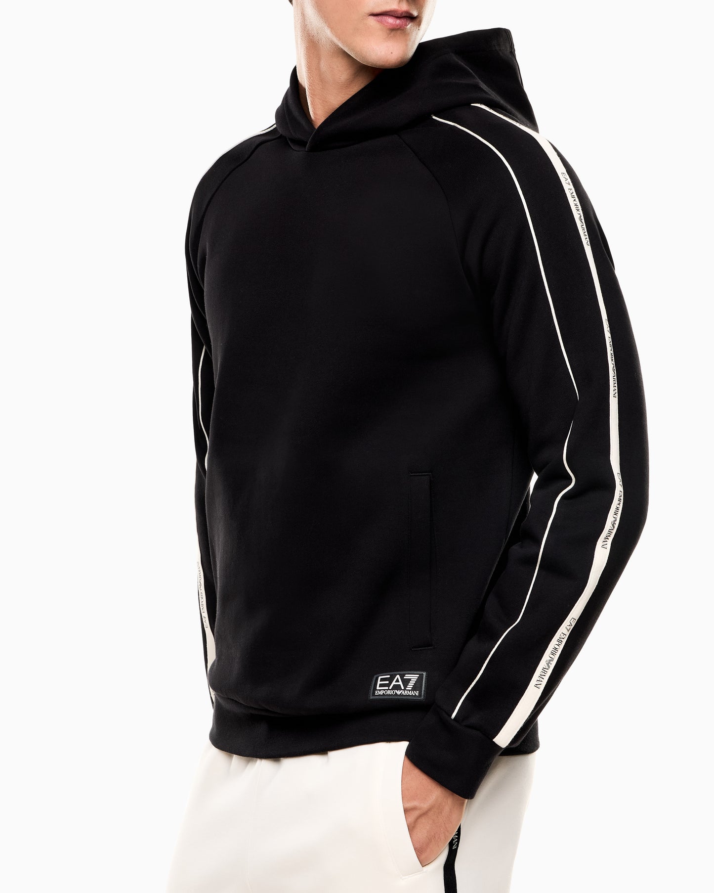 Train Logo Hoodie EA7