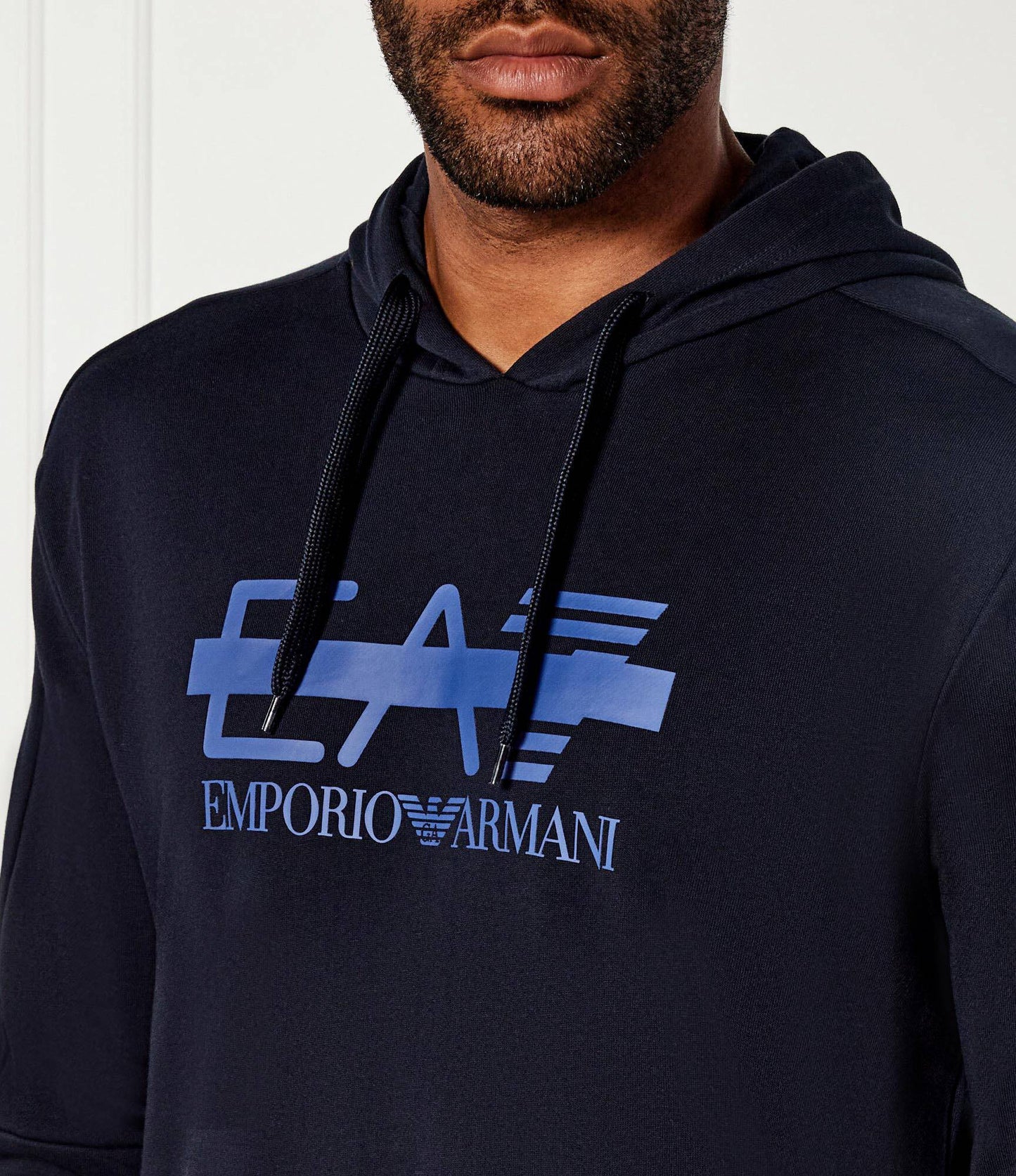 Hoodie logo EA7