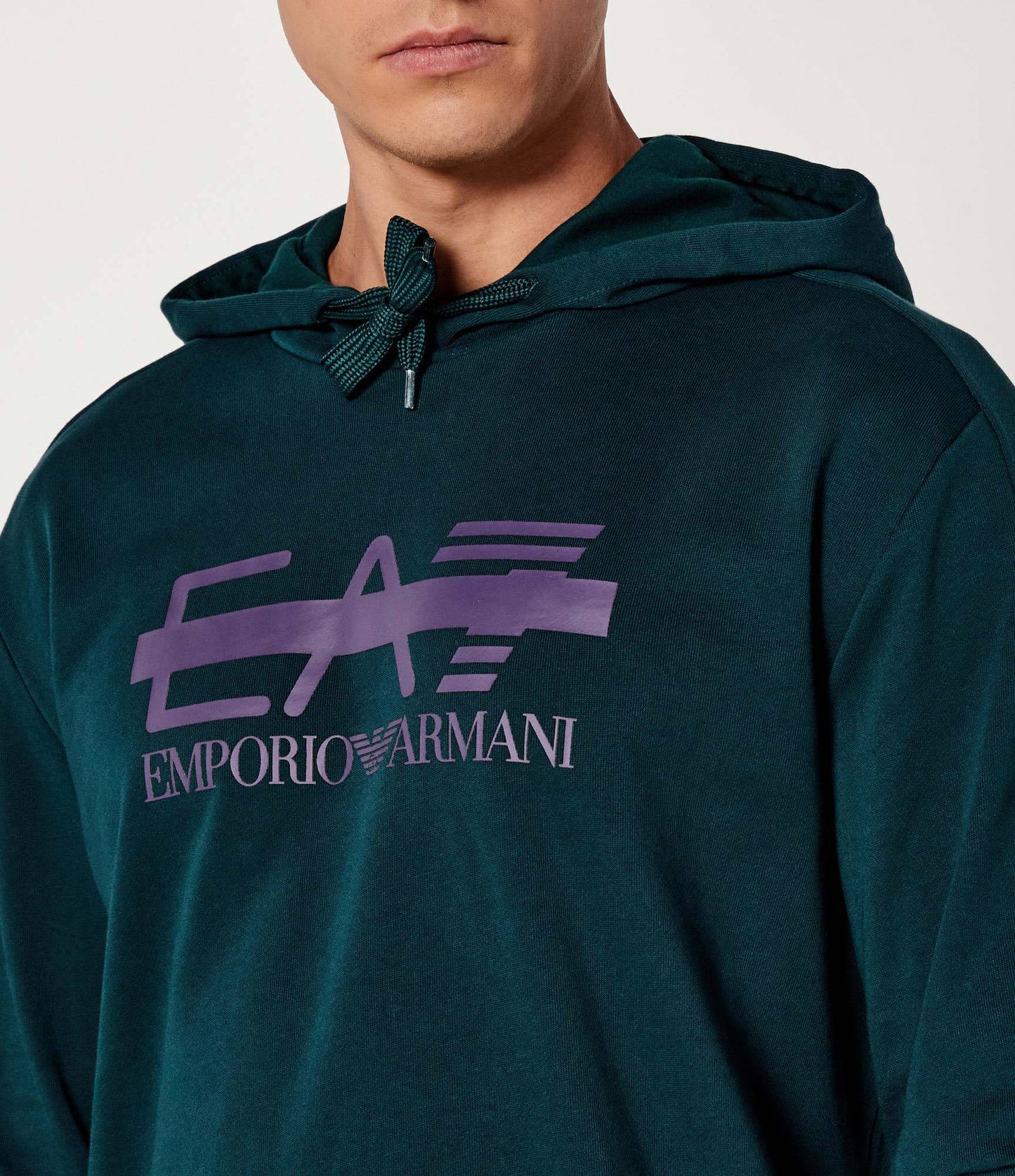 Hoodie logo EA7