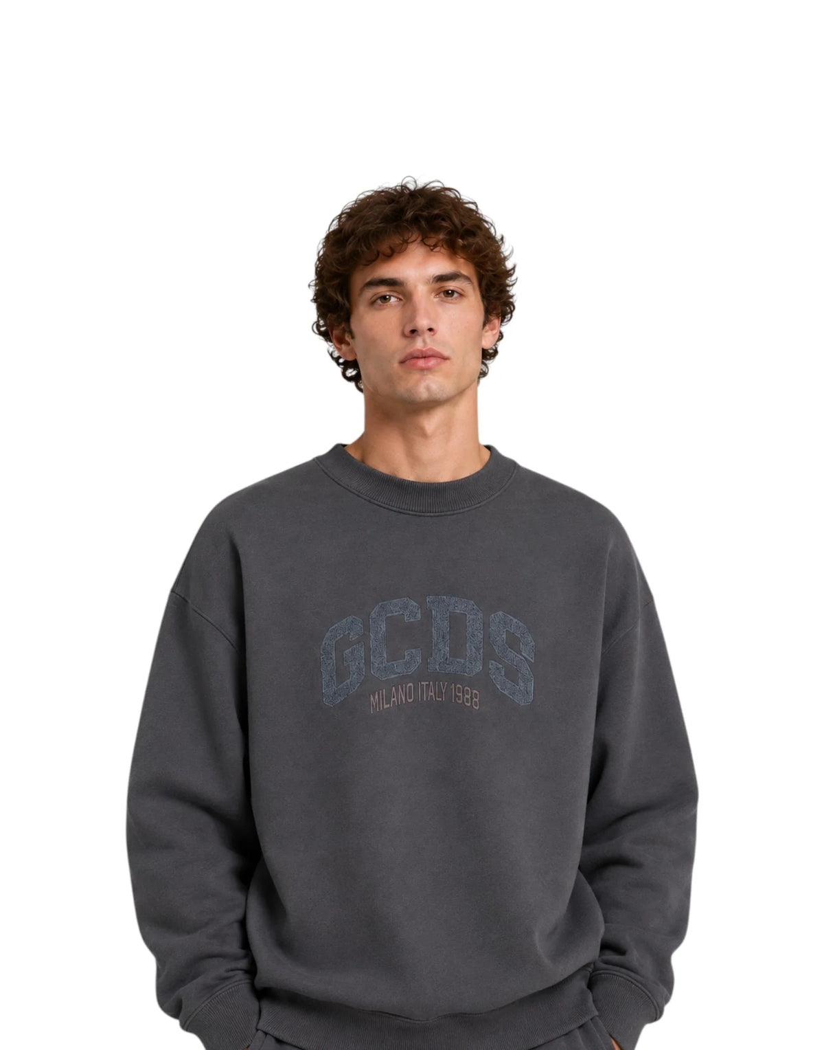 Logo Lounge Loose Crewneck GCDS