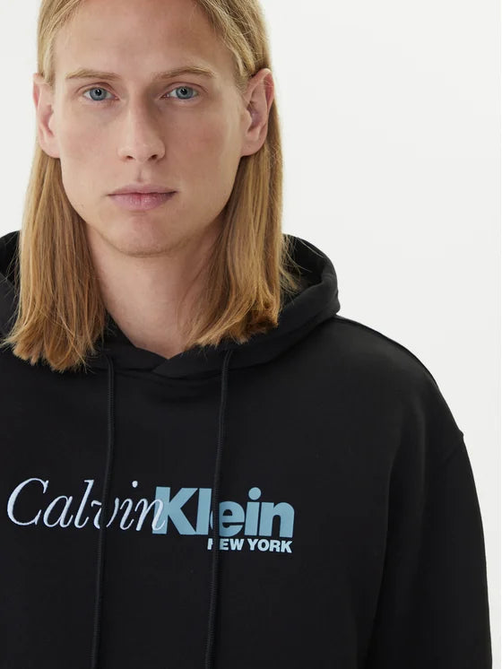 Felpa Terry Cursive Calvin Klein