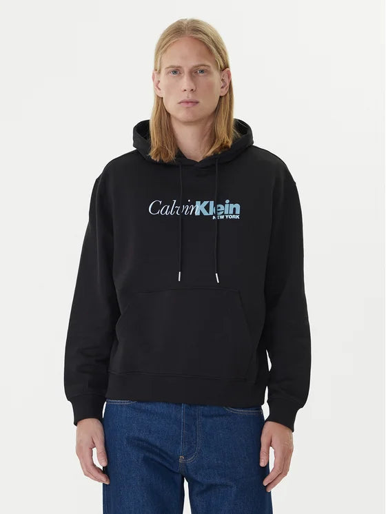 Felpa Terry Cursive Calvin Klein