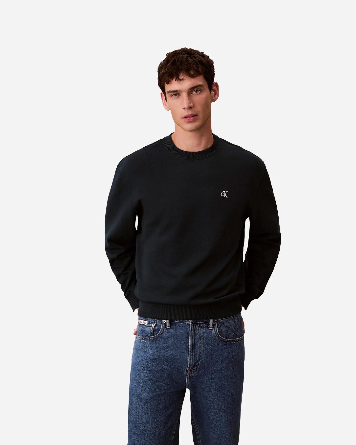 Terry Monogram Sweatshirt Calvin Klein