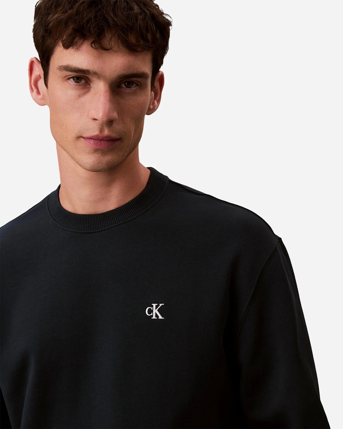 Terry Monogram Sweatshirt Calvin Klein