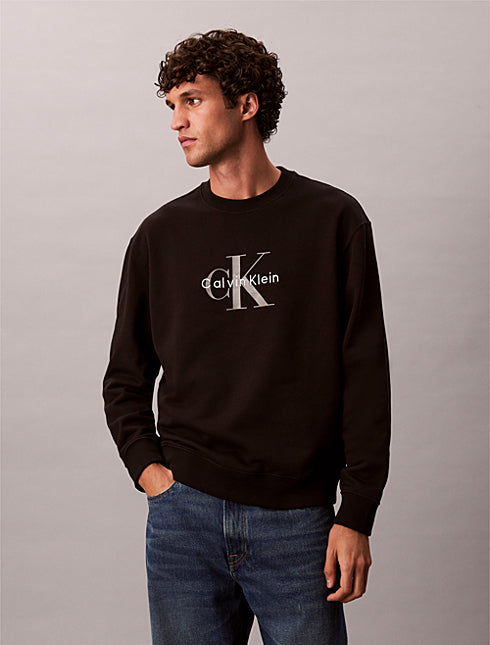 Terry Monologo Sweatshirt Calvin Klein
