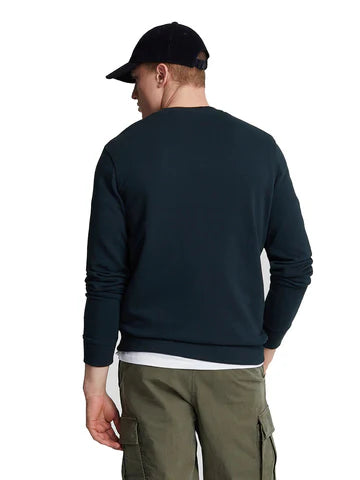 Crew Neck Brushback Sweatshirt Lyle E Scott