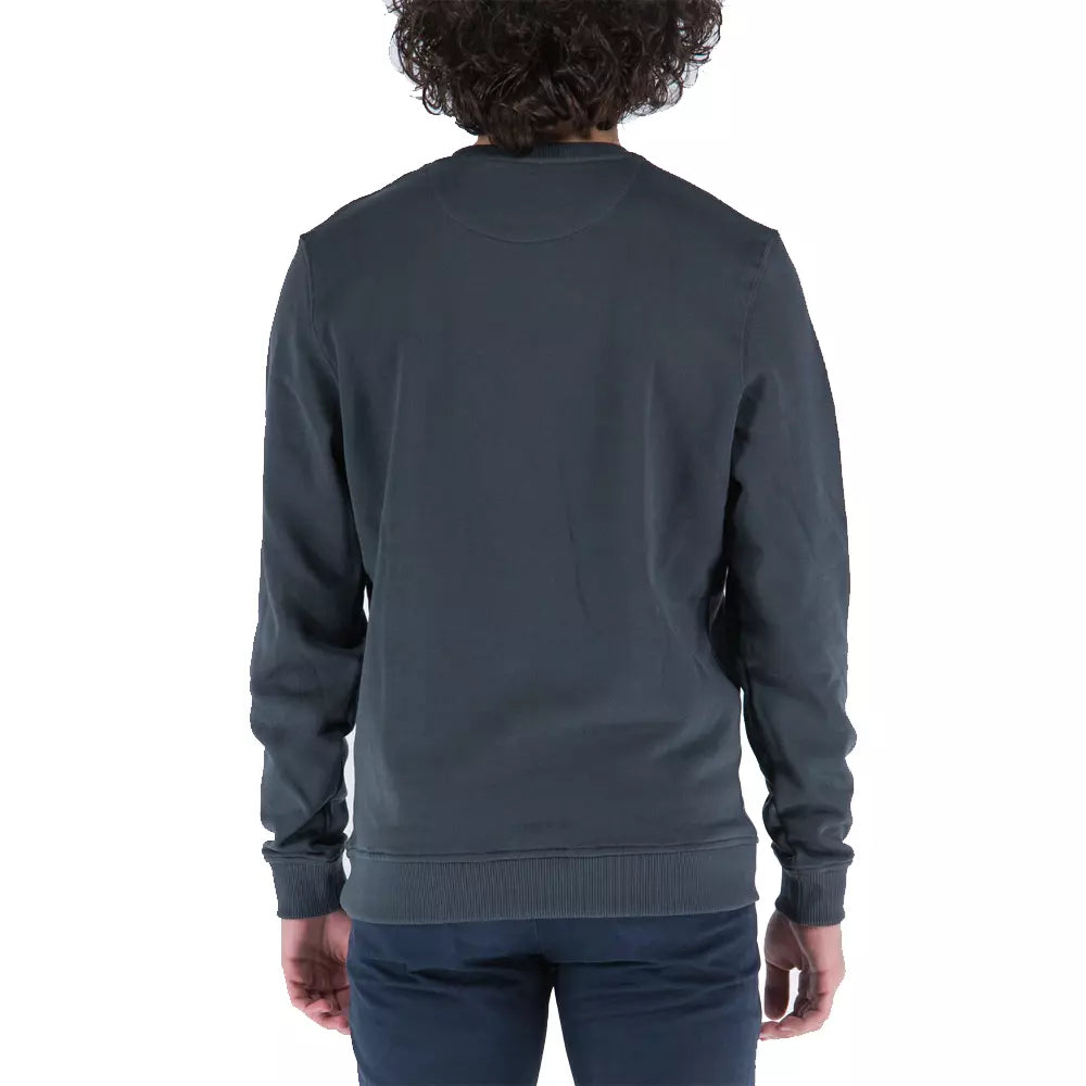 Crew Neck Brushback Sweatshirt Lyle E Scott