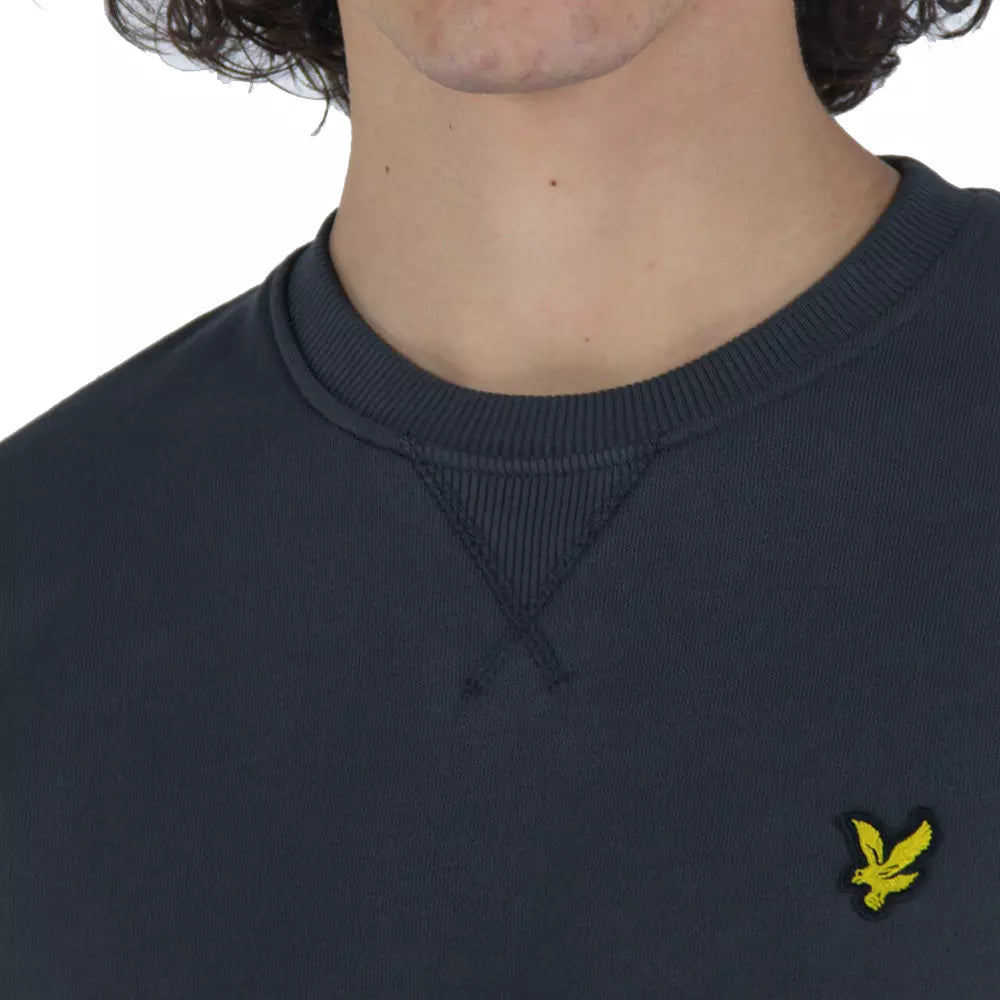 Crew Neck Brushback Sweatshirt Lyle E Scott