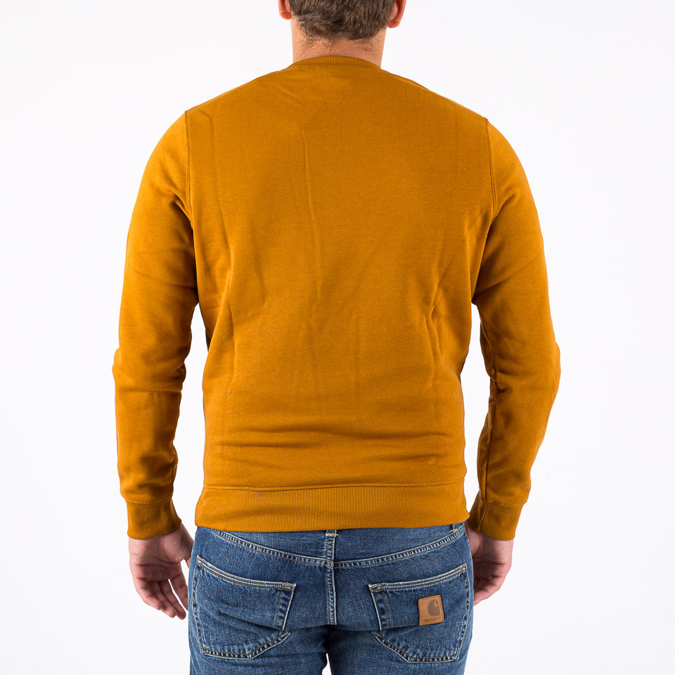 Crew Neck Brushback Sweatshirt Lyle E Scott