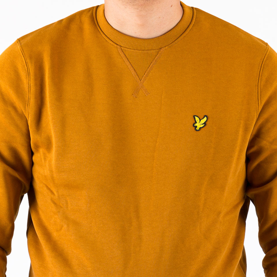Crew Neck Brushback Sweatshirt Lyle E Scott