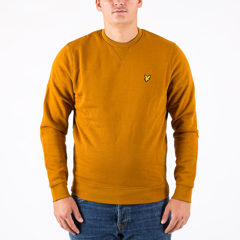 Crew Neck Brushback Sweatshirt Lyle E Scott