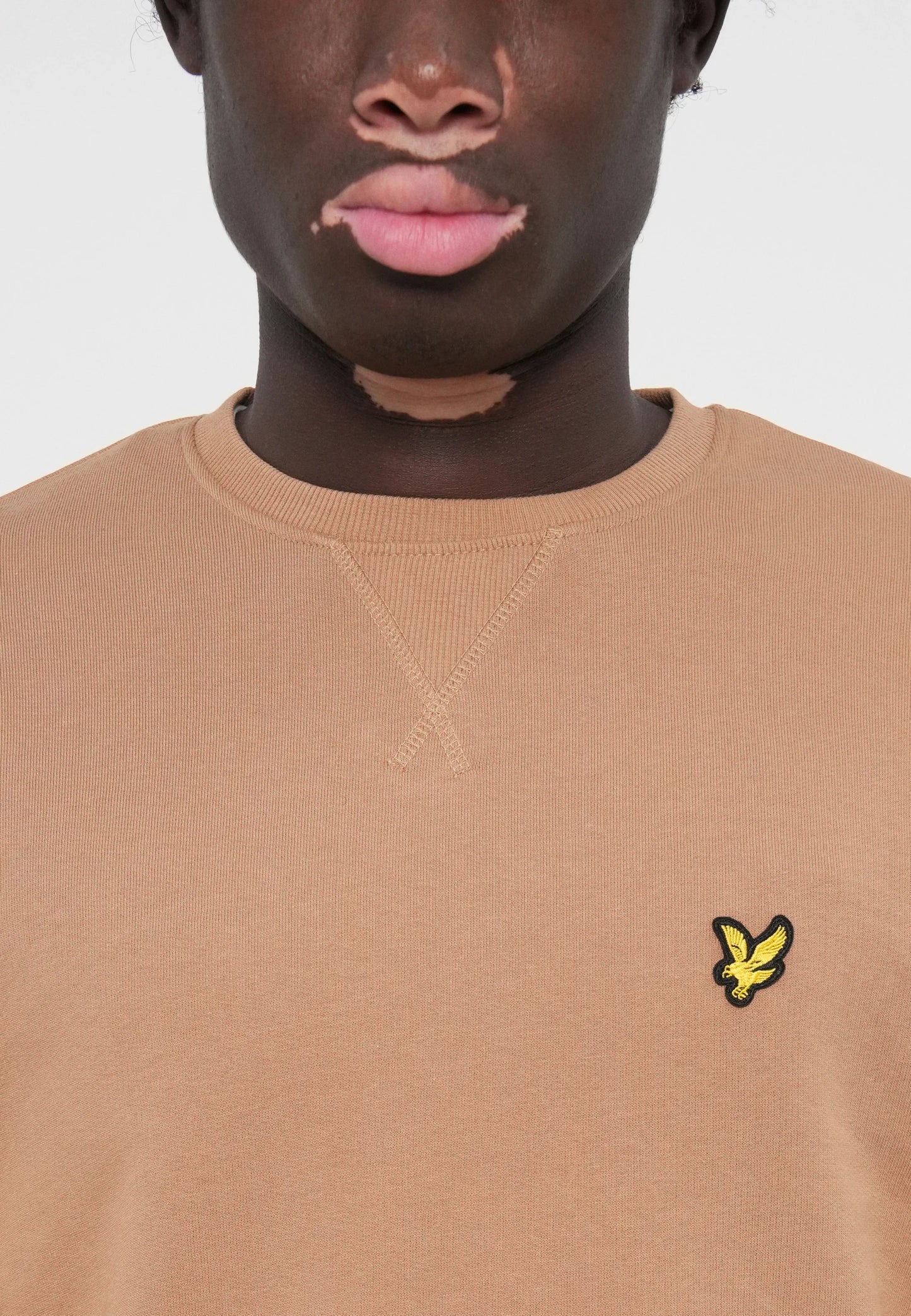 Crew Neck Brushback Sweatshirt Lyle E Scott