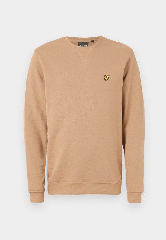 Crew Neck Brushback Sweatshirt Lyle E Scott