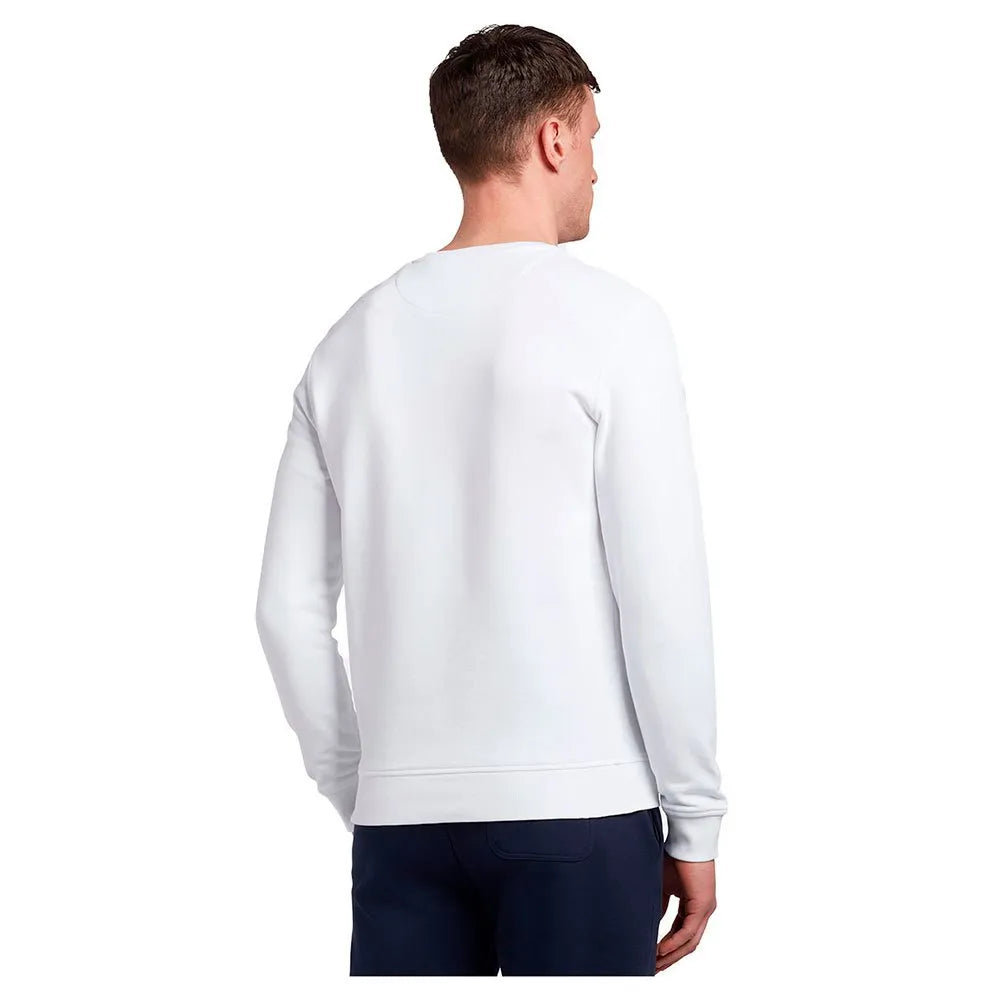 Crew Neck Brushback Sweatshirt Lyle E Scott
