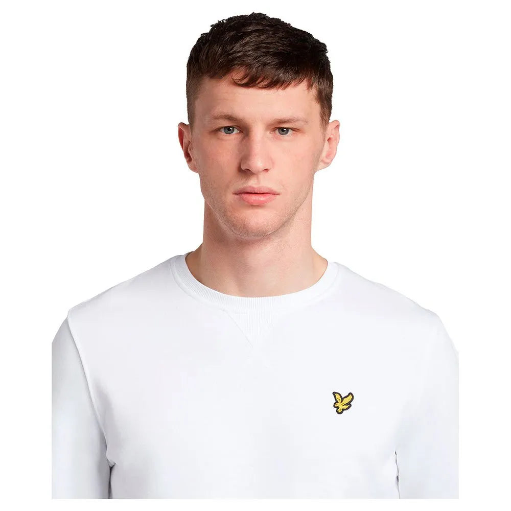 Crew Neck Brushback Sweatshirt Lyle E Scott